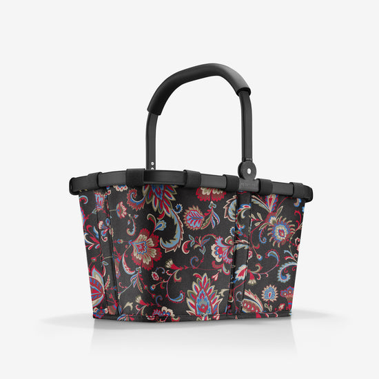 Reisenthel carrybag frame paisley black (Einkaufskorb,schwarz) Begrenzt auf 3 Tage