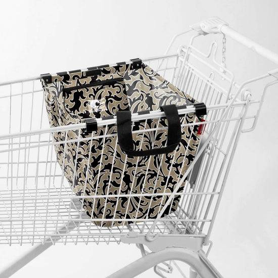 Reisenthel easyshoppingbag baroque marble (Einkaufswagentasche,schwarz) 50% Rabatt für begrenzte Zeit