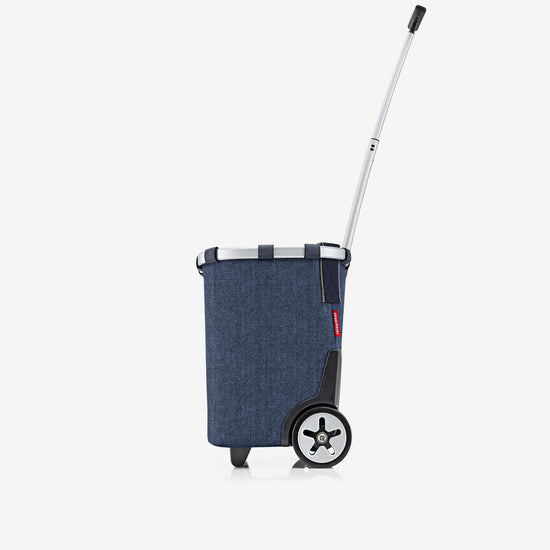 Reisenthel carrycruiser herringbone dark blue (Einkaufstrolley,dunkelblau) im Angebot