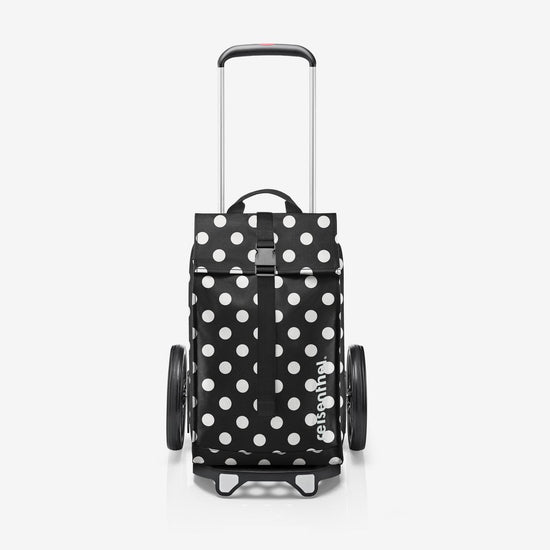 Reisenthel citycruiser dots white (Einkaufstrolley,schwarz) Flash Sale