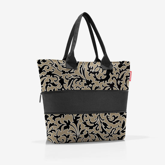 Reisenthel shopper e1 baroque marble (Damentasche,schwarz) Saisonschlussverkauf