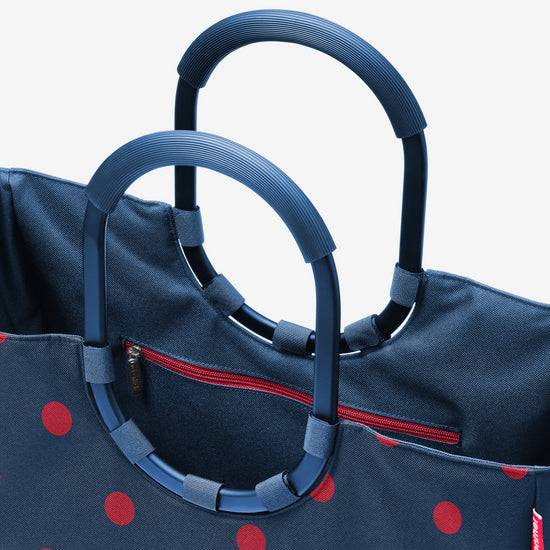 Reisenthel loopshopper L frame mixed dots red (Einkaufstasche,blau) Weihnachtsangebot
