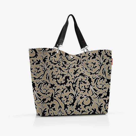 Reisenthel shopper XL baroque marble (Strandtasche,schwarz) Osterangebot