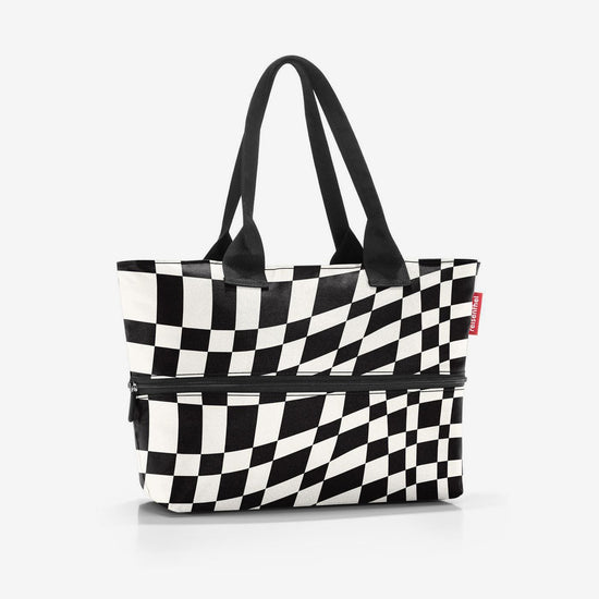 Reisenthel shopper e1 op-art (Damentasche,schwarz) Saisonale Angebote