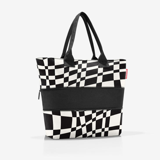 Reisenthel shopper e1 op-art (Damentasche,schwarz) Saisonale Angebote