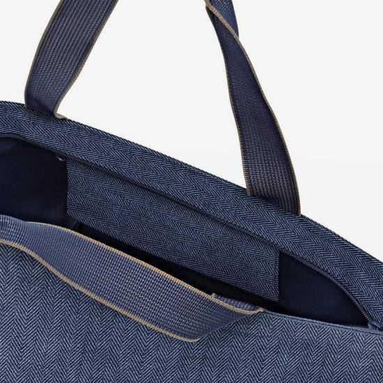 Reisenthel shopper M herringbone dark blue (Handtasche,dunkelblau) Tägliche Deals