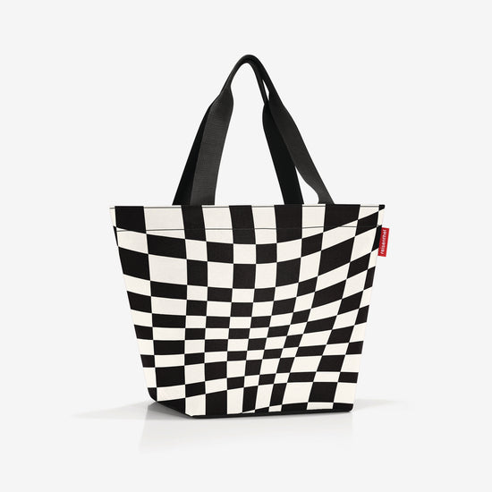 Reisenthel shopper M op-art (Handtasche,schwarz) Sonderangebote