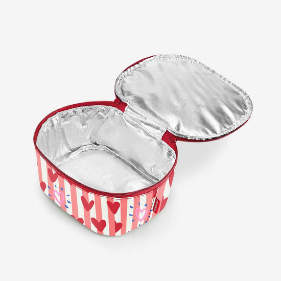 Reisenthel coolerbag S pocket hearts & stripes (Kühltasche,rot) Begrenzt auf 3 Tage