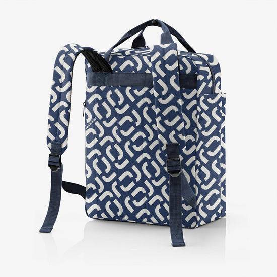 Reisenthel allday backpack M signature navy (Rucksack,blau) Jubiläumsangebot