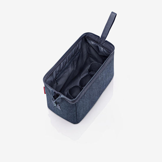 Reisenthel travelcosmetic herringbone dark blue (Kulturbeutel,dunkelblau) Sonderangebote