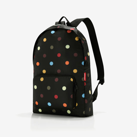 Reisenthel mini maxi rucksack dots (Rucksack,schwarz) Letzte 3 Tage