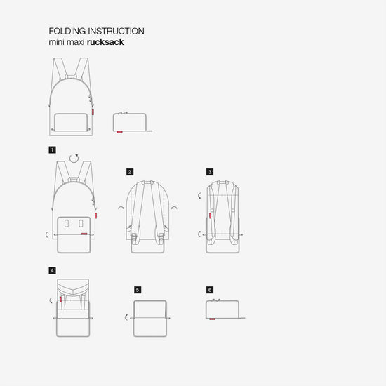 Reisenthel mini maxi rucksack dots (Rucksack,schwarz) Letzte 3 Tage