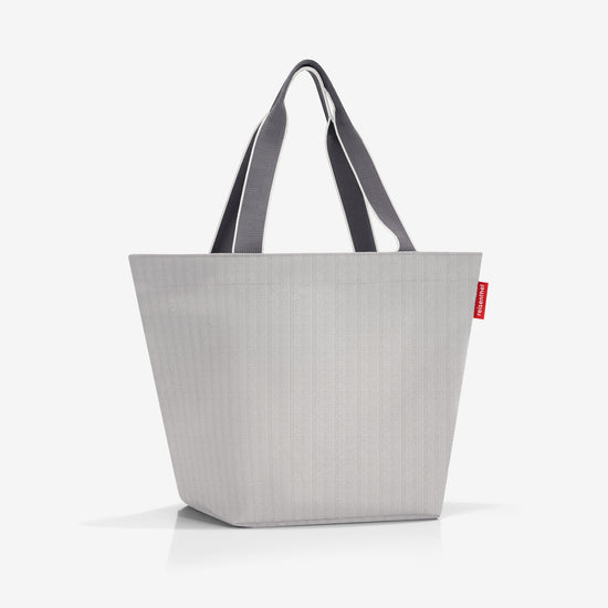 Reisenthel shopper M herringbone grey (Handtasche,grau) Super Rabatt