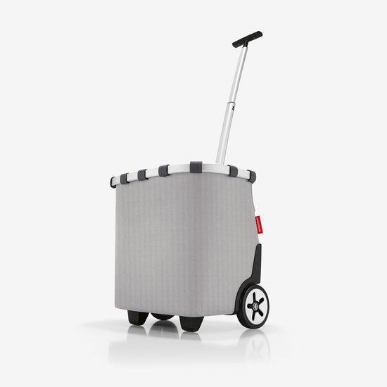 Reisenthel carrycruiser herringbone grey (Einkaufstrolley,grau) Clearance-Verkauf