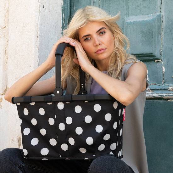Reisenthel carrybag frame dots white (Einkaufskorb,schwarz) Hotsell
