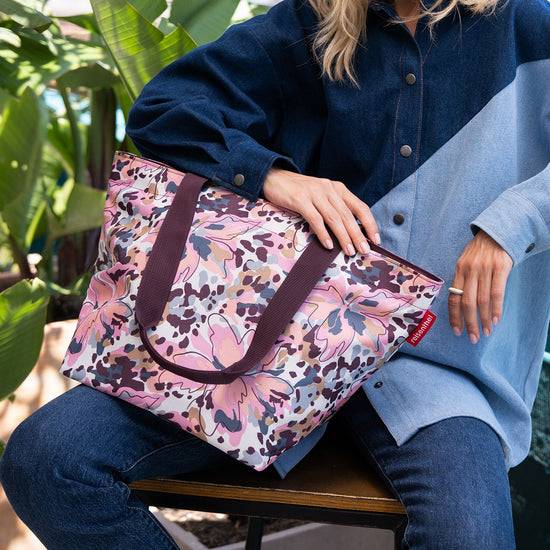 Reisenthel shopper M flora rose (Handtasche,rosa) Exklusive Angebote