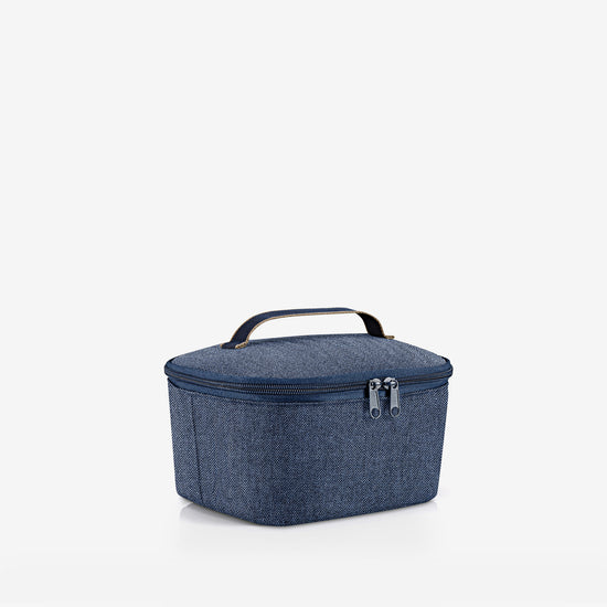 Reisenthel coolerbag S pocket herringbone dark blue (Kühltasche,dunkelblau) Räumungsverkauf