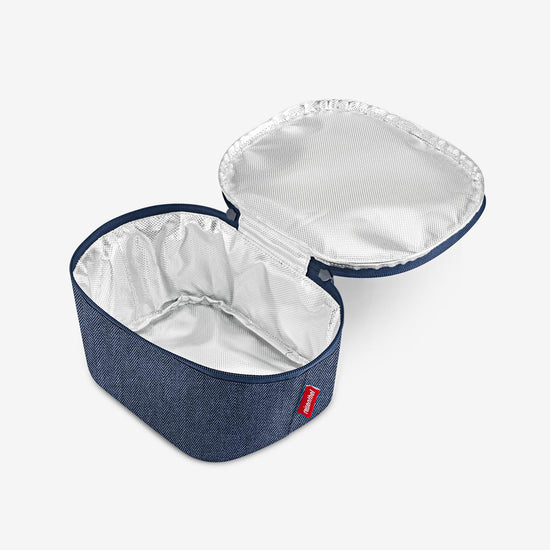 Reisenthel coolerbag S pocket herringbone dark blue (Kühltasche,dunkelblau) Räumungsverkauf