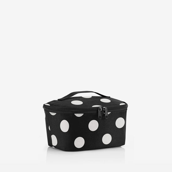 Reisenthel coolerbag S pocket dots white (Kühltasche,schwarz) Kostenlose Rückgabe