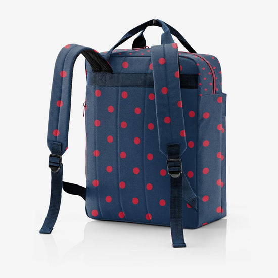 Reisenthel allday backpack M mixed dots red (Rucksack) 50% Rabatt mit kostenlosem Versand