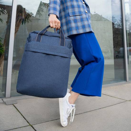 Reisenthel allday backpack M herringbone dark blue (Rucksack,dunkelblau) Kostenloser Versand international