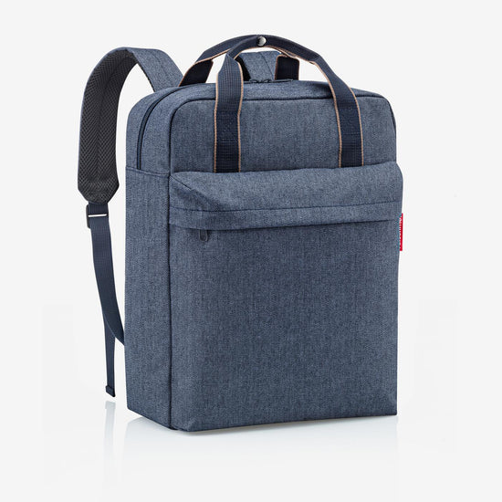 Reisenthel allday backpack M herringbone dark blue (Rucksack,dunkelblau) Kostenloser Versand international