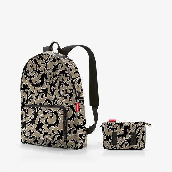 Reisenthel mini maxi rucksack baroque marble (Rucksack,schwarz) Großer Ausverkauf