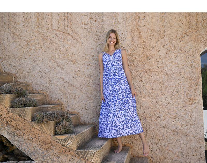 Ringella Maxikleid im Stufen-Look im Angebot