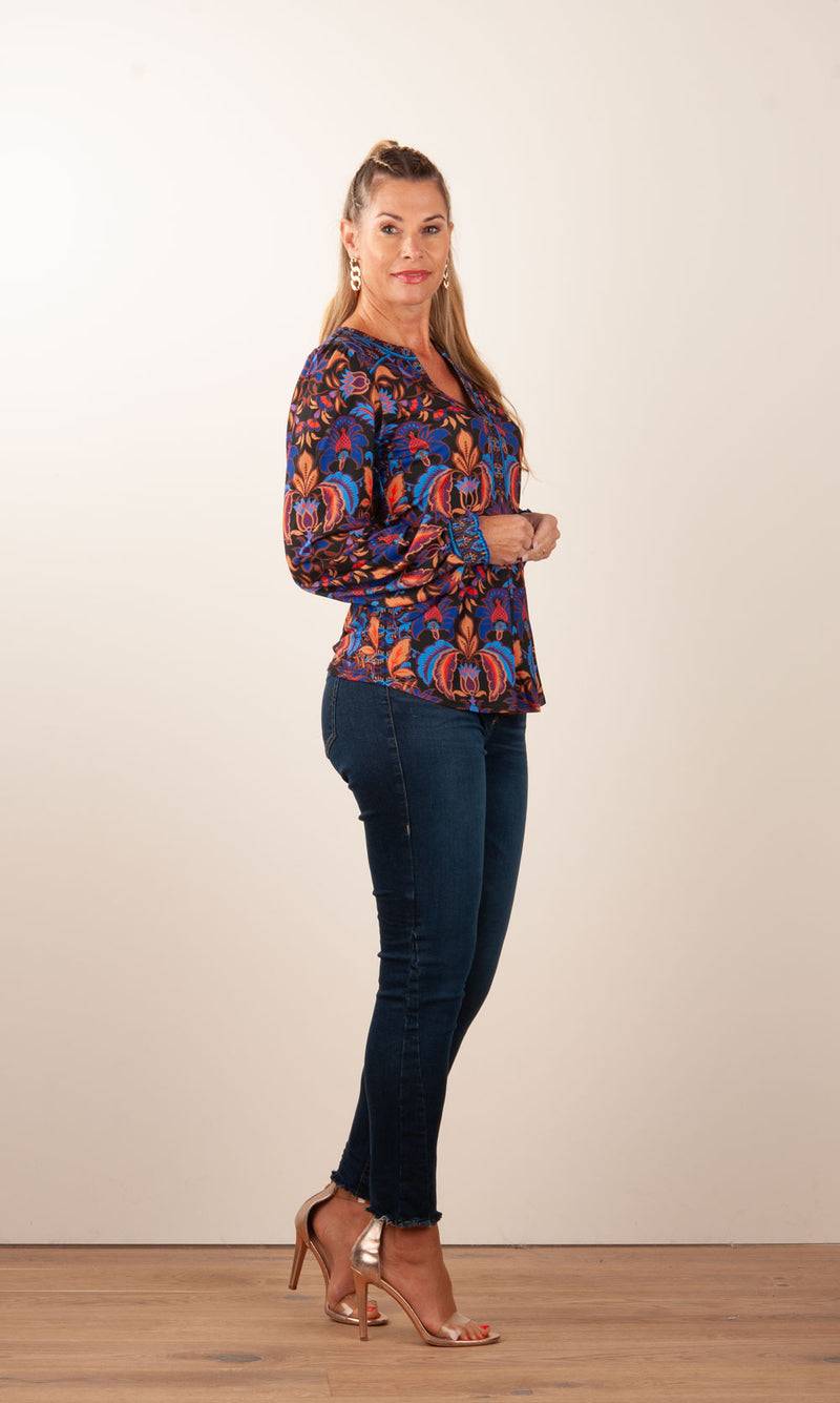 True Religion Jeans „Halle | Skinny“ Blau Kostenloser Versand