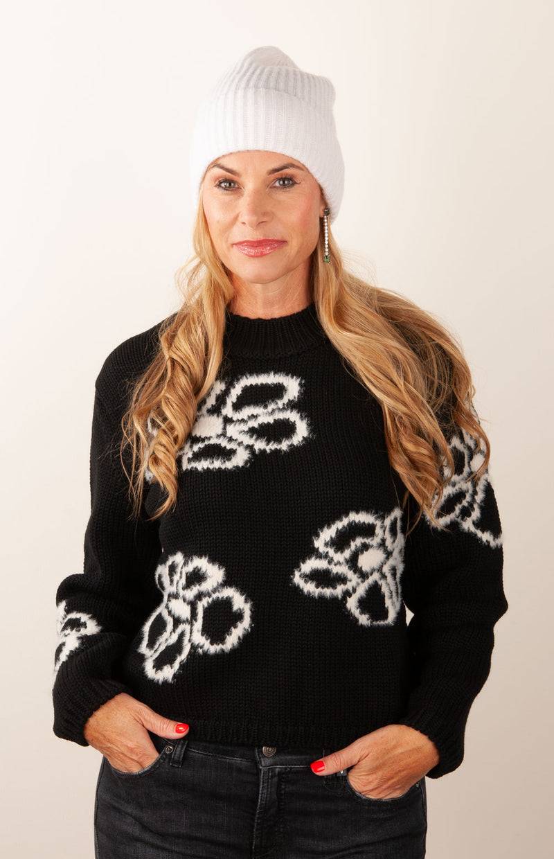 fleur Kaschmir Mütze Offwhite Cyber Monday