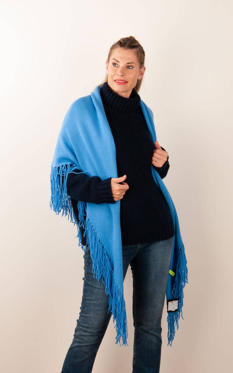 Simone Bruns Dreieckstuch Blau Exklusive Angebote
