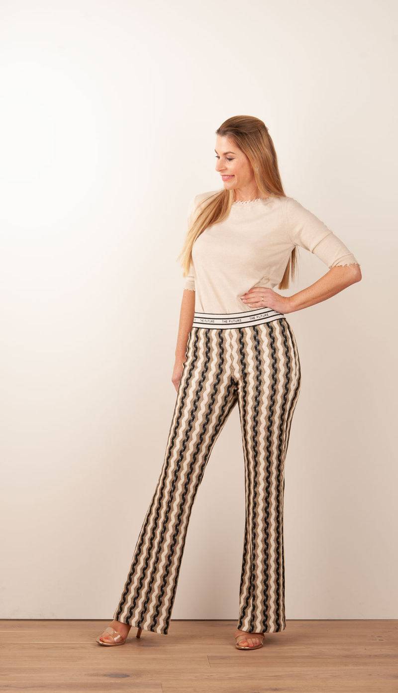 Cambio Hose „Francis“ Creme | Beige | Schwarz Bis zu 55% Rabatt