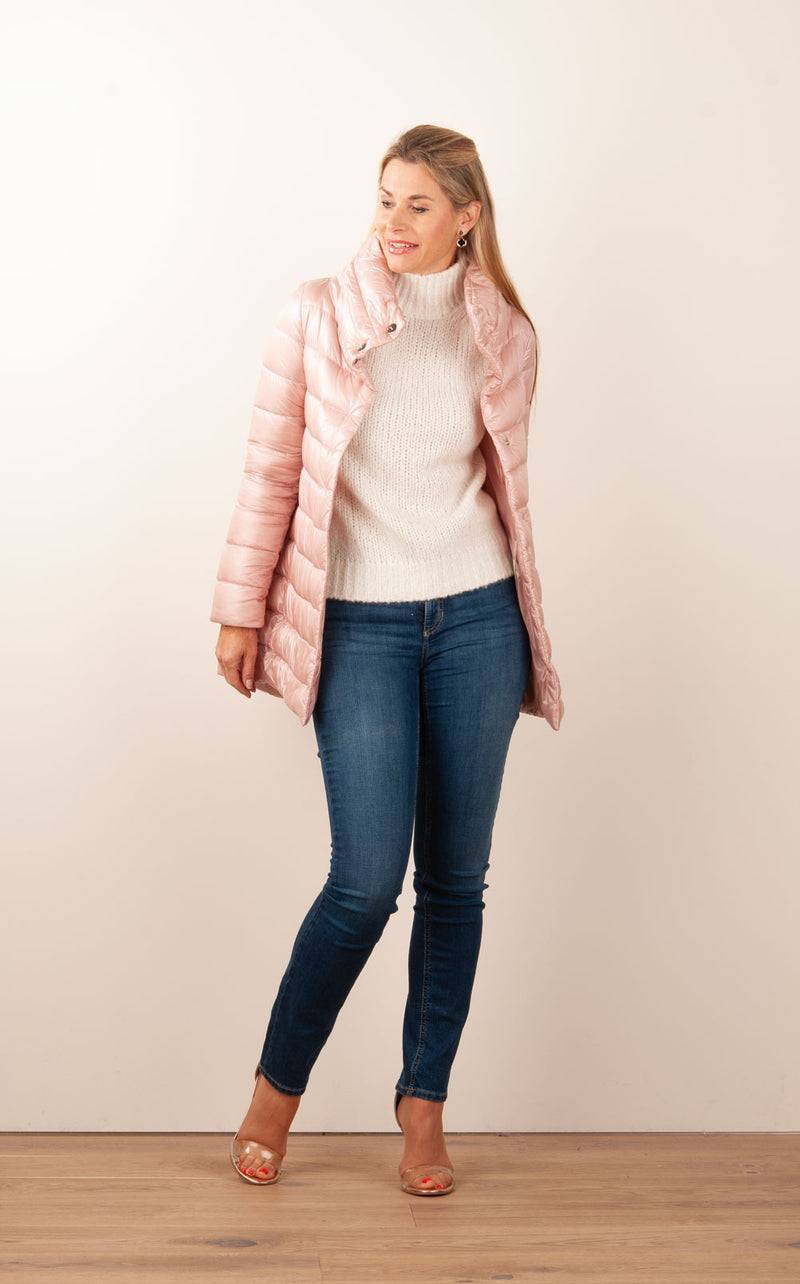 Herno Daunenmantel Rosa Flash Sale