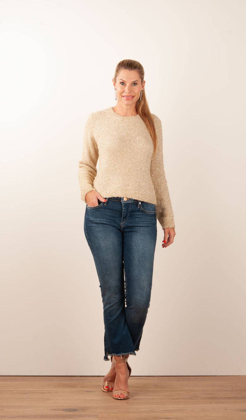 fleur Pullover Gold Saisonale Angebote