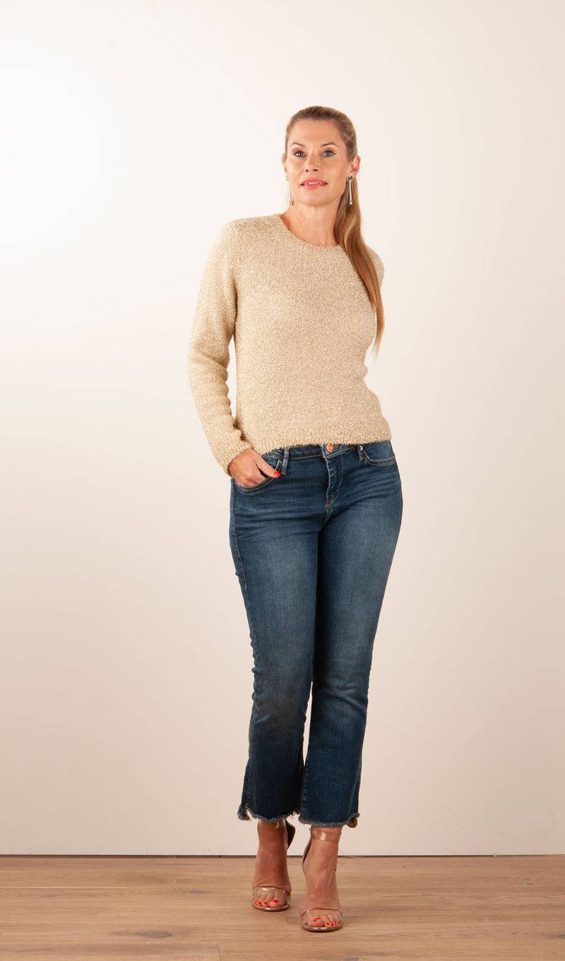 fleur Pullover Gold Saisonale Angebote
