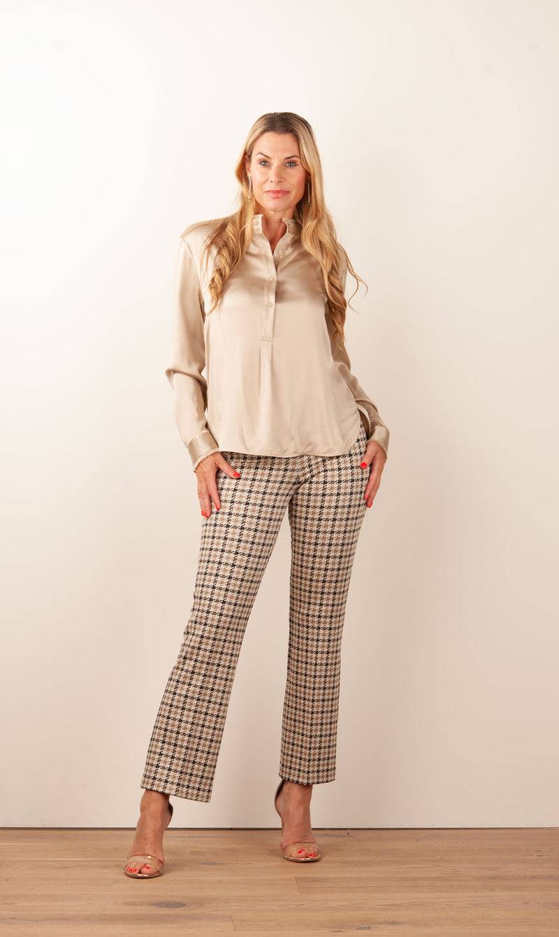 Herzensangelegenheit Bluse Beige Discount Store für neue Produkte