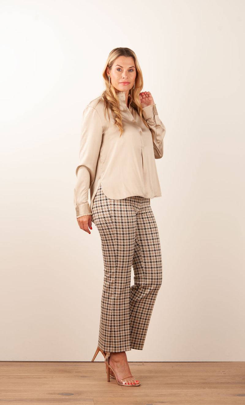 Herzensangelegenheit Bluse Beige Discount Store für neue Produkte