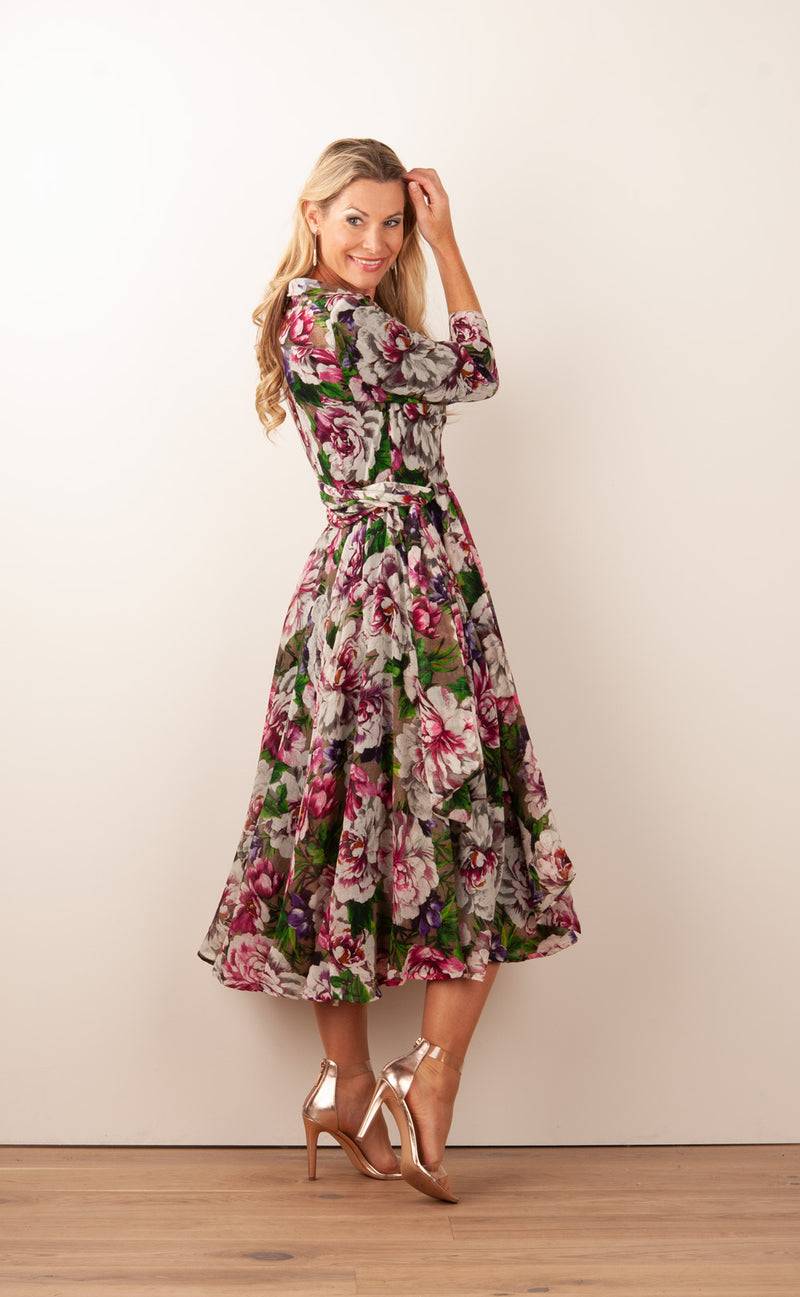 Samantha Sung Kleid „Olivia“ Pink | Multicolor Cyber Monday
