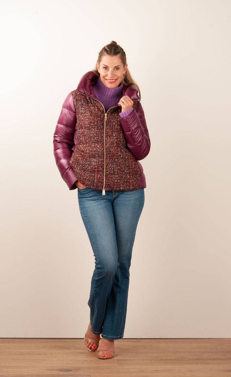 Herno Daunenjacke Beere | Multicolor Muttertagsangebot