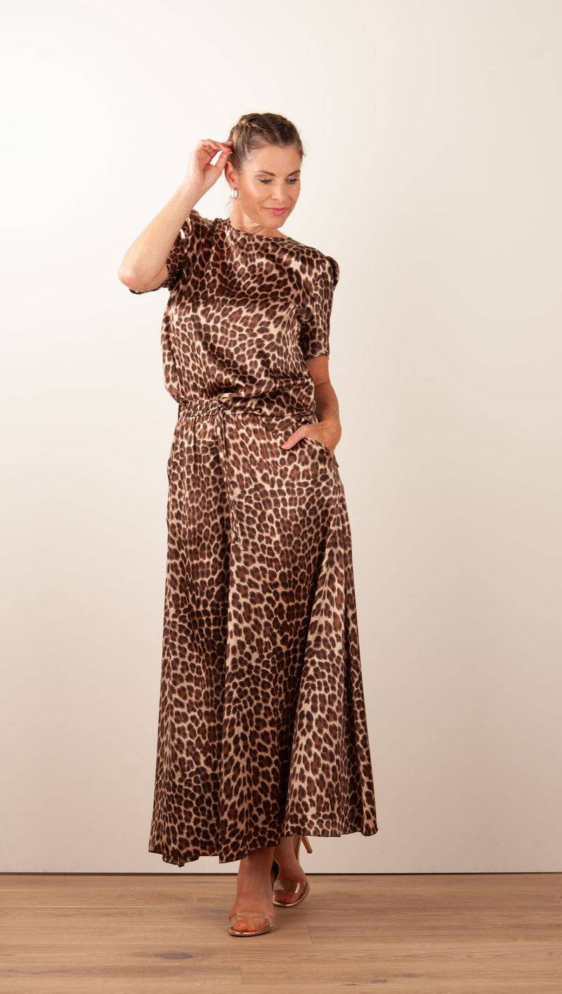 Shirt „Secret Leo“ Braun Zeitlich begrenztes Angebot