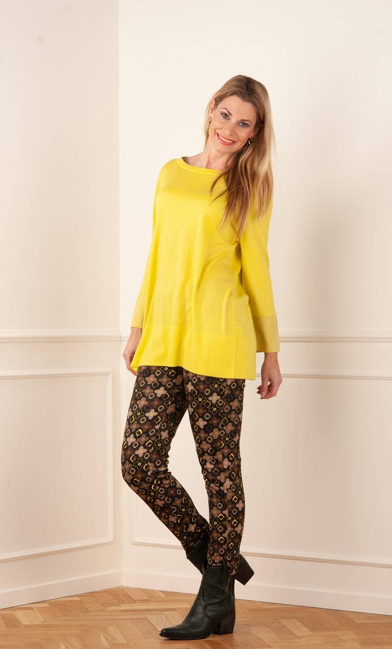 Seductive Hose „Sabrina“ Braun | Gelb Kauf eins, bekomm eins gratis