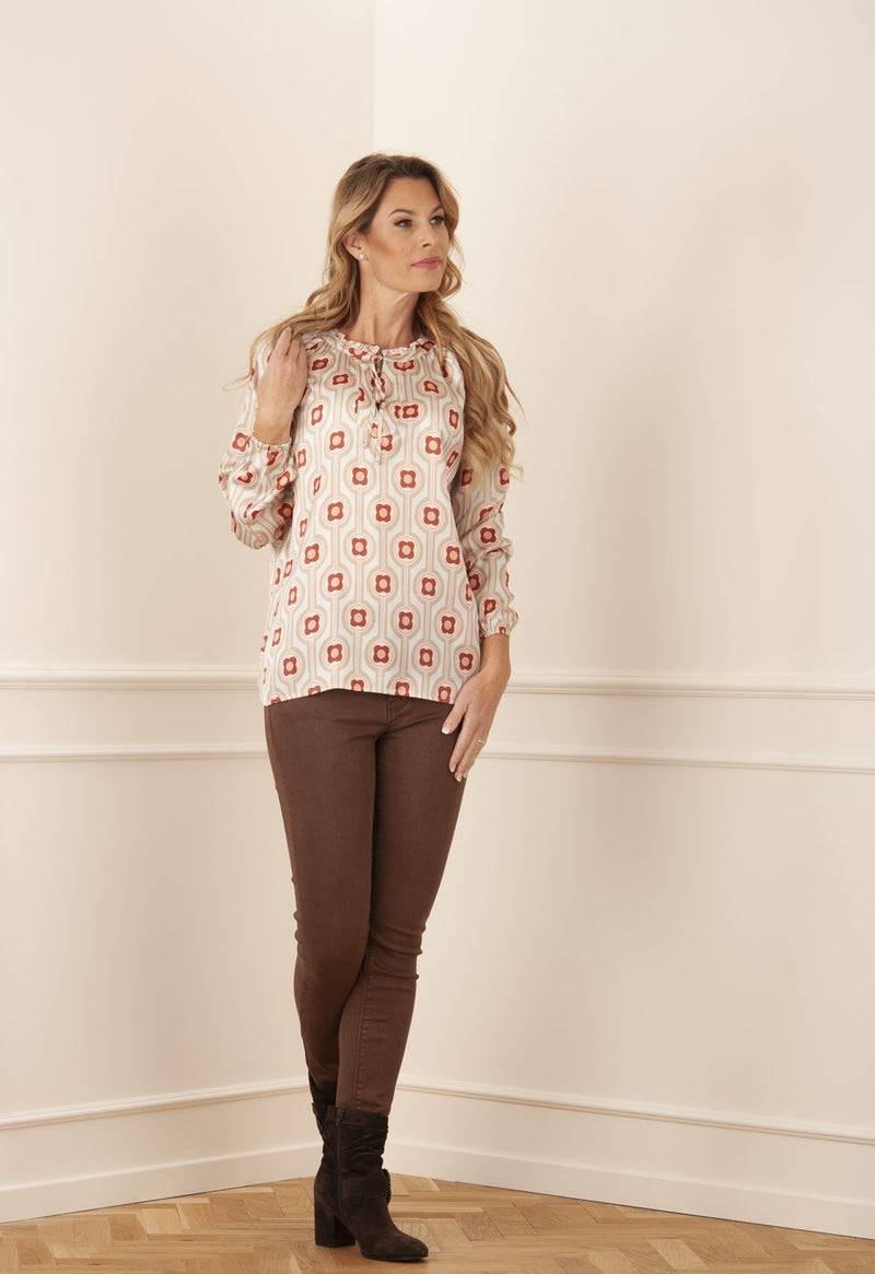 Grace Blusenshirt „Blumen“ Mint | Multicolor Riesige Ersparnisse