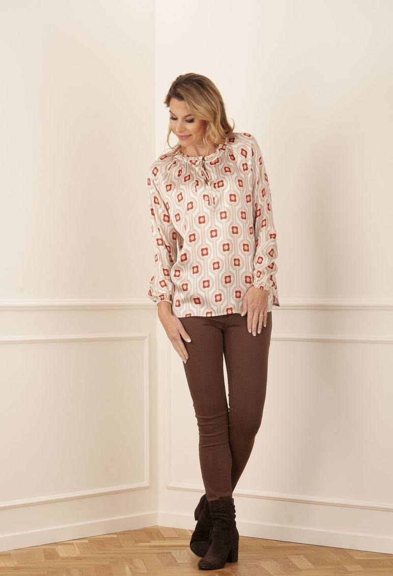 Grace Blusenshirt „Blumen“ Mint | Multicolor Riesige Ersparnisse