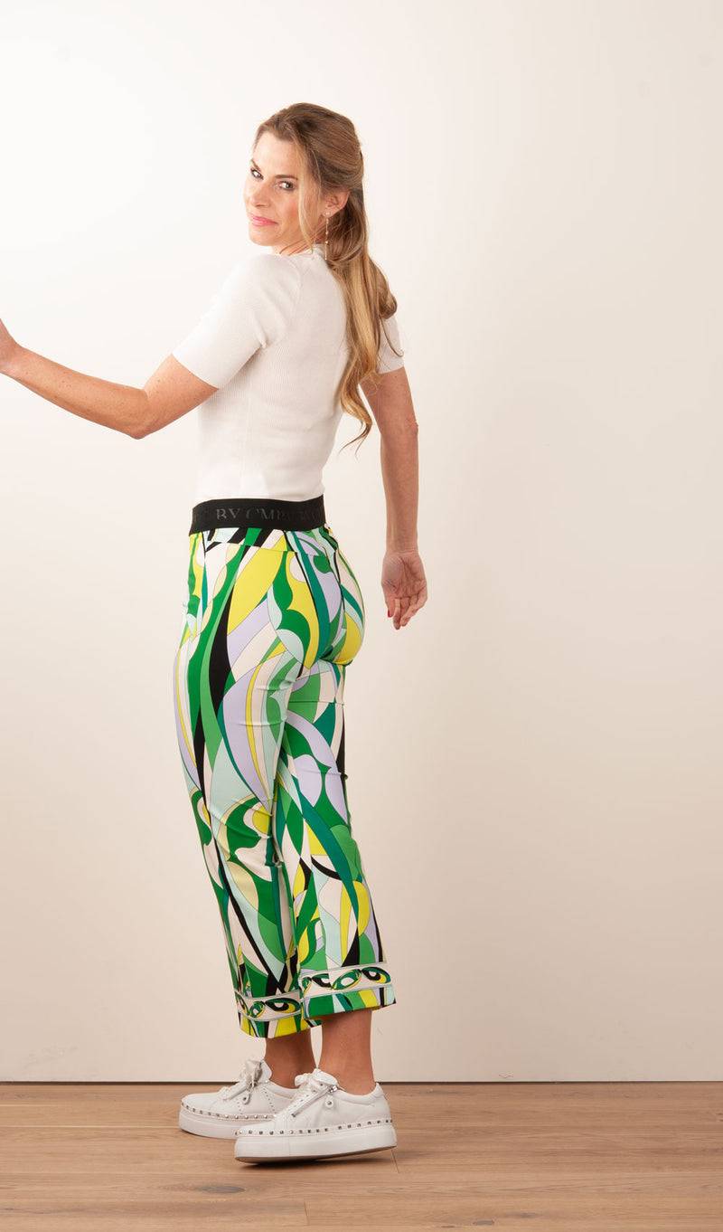 Cambio Hose „Ranee“ Grün | Multicolor Bis zu 60% Rabatt