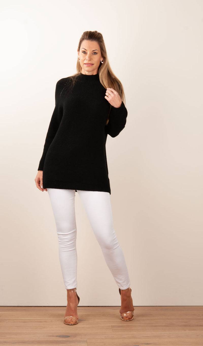 Rosa & Me Pullover Schwarz Discount Store für neue Produkte