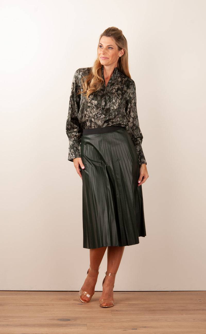 Dea Kudibal Schlupfbluse „Marikka“ Grün | Multicolor Im Verkauf