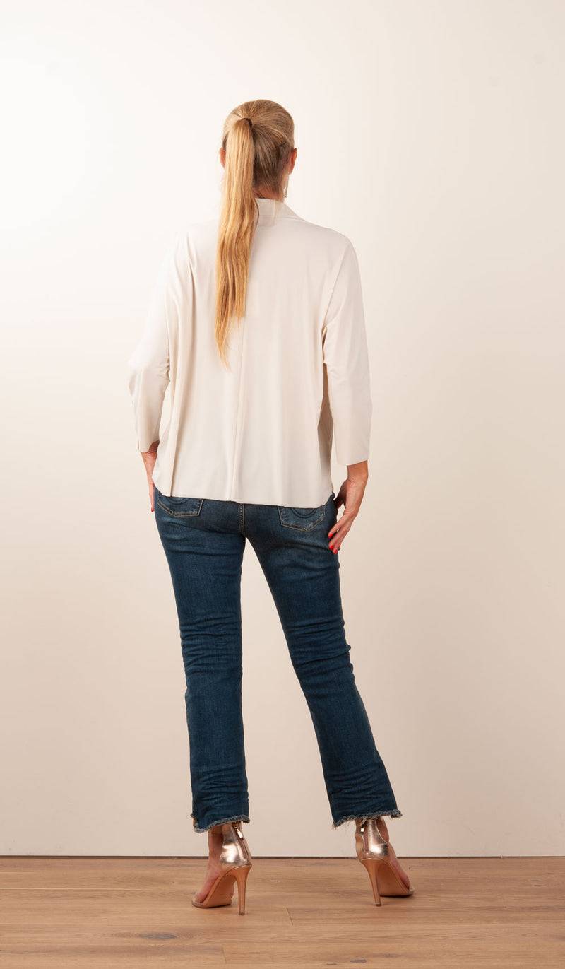 NineTo9 Bluse Hellbeige Hotsell