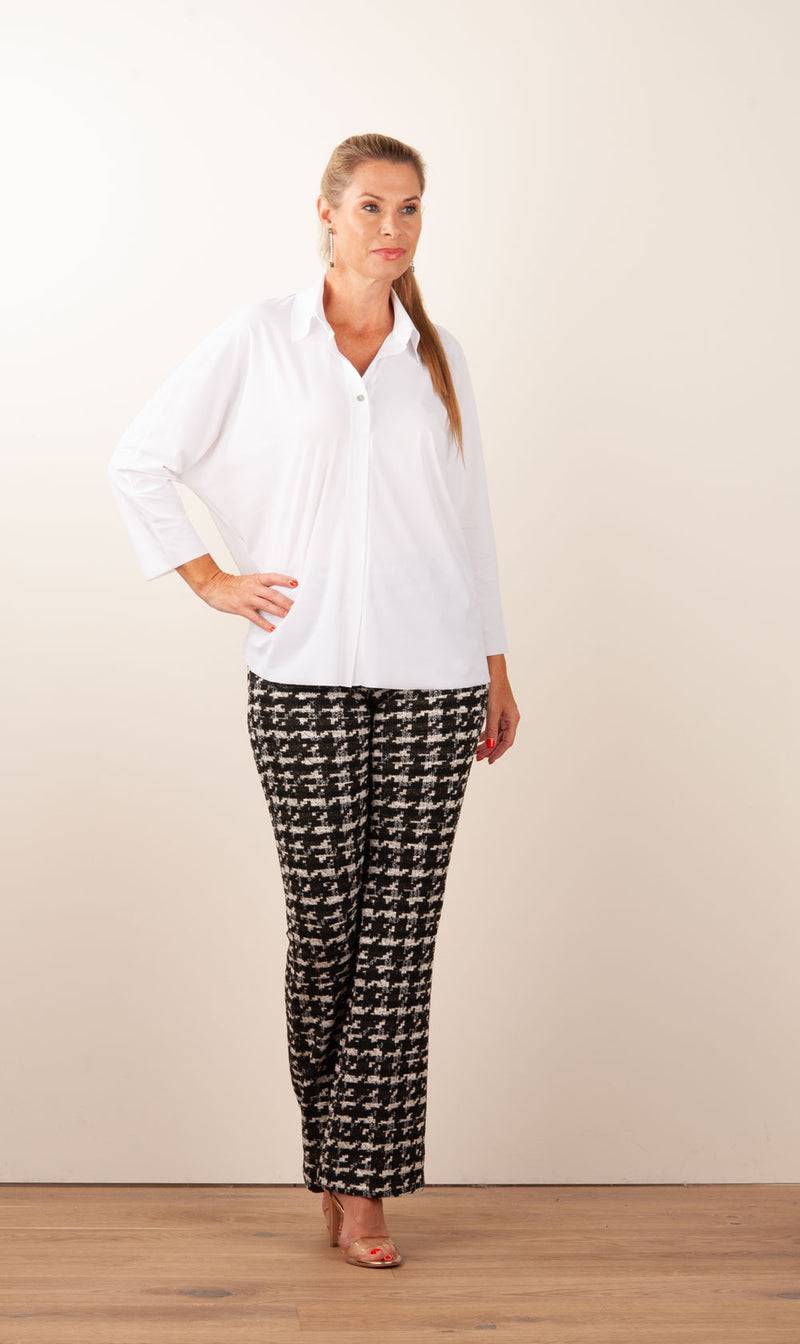 NineTo9 Bluse Weiß im Angebot