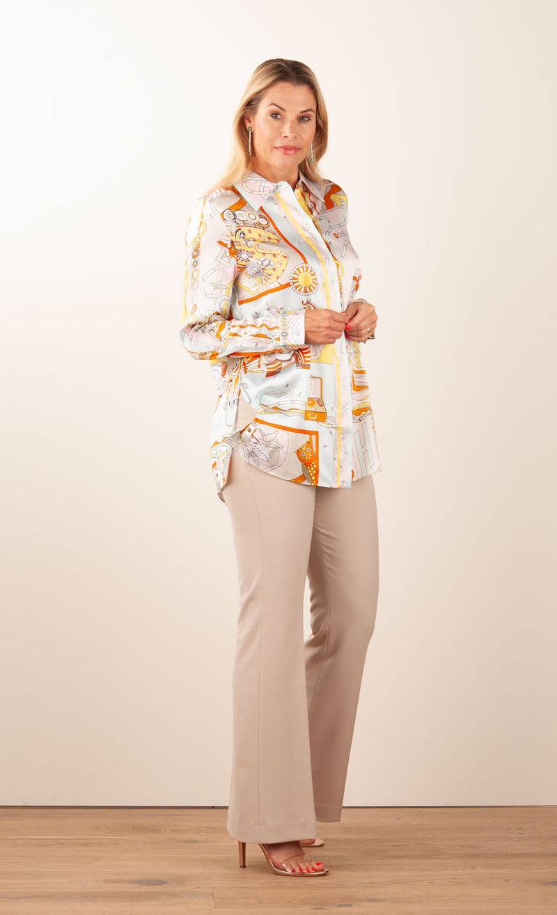 Herzensangelegenheit Bluse Puder | Multicolor Flash Sale