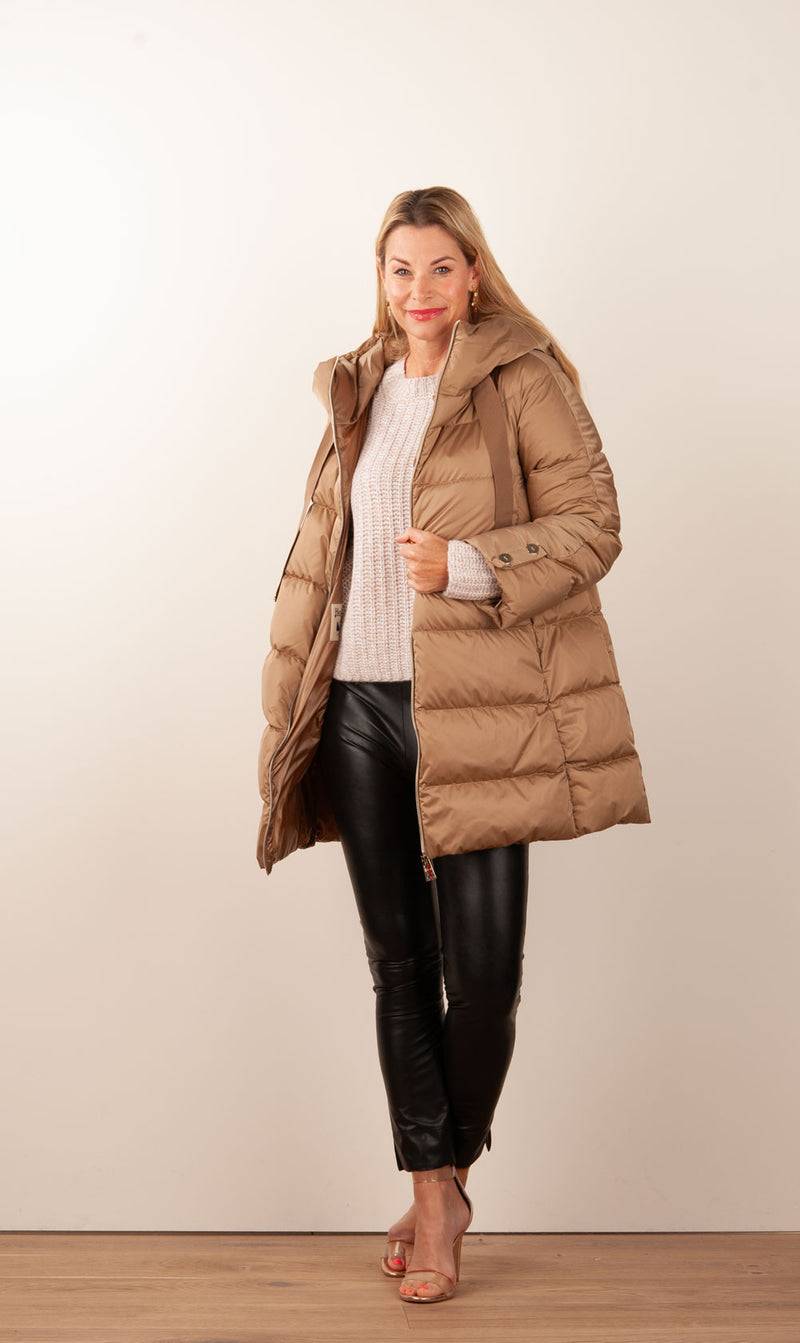 Herno Daunenmantel Beige Jubiläumsangebot